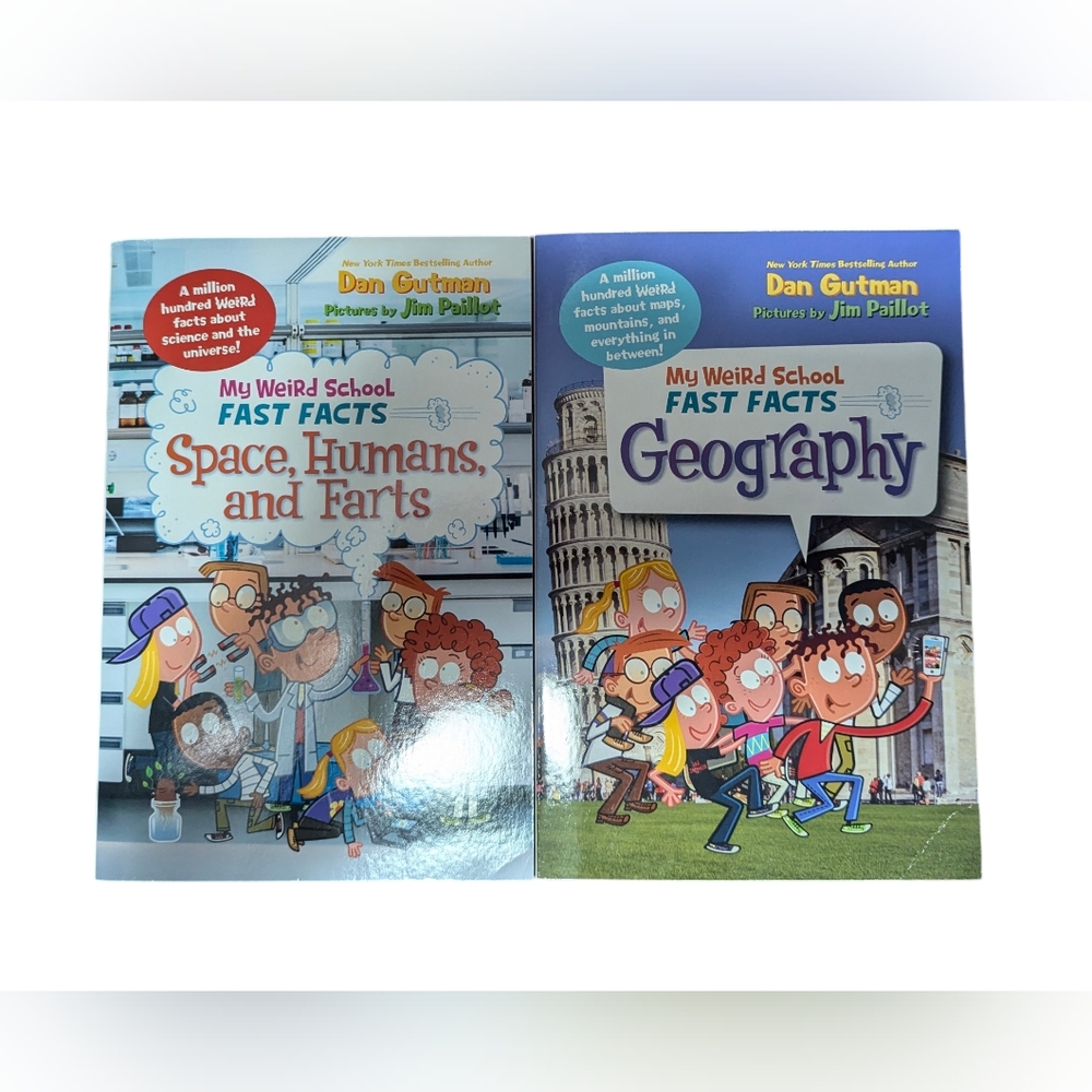 My Weird School Fast Facts Two Books